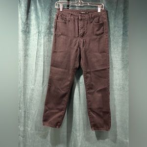 Black Cropped Denim Jean Size 7